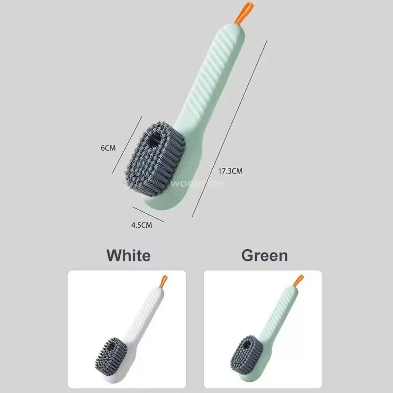 Shoe Brush Cleaner Brush for Cleaning Shoes for Slippers Sneakers Rubber Soft-Bristled Liquid Shoe Cleaning Brush Clothing Brush