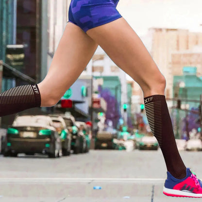 Elevate Your Performance with Copper Compression Knee-High Socks - 6 Pairs for Ultimate Comfort and Support