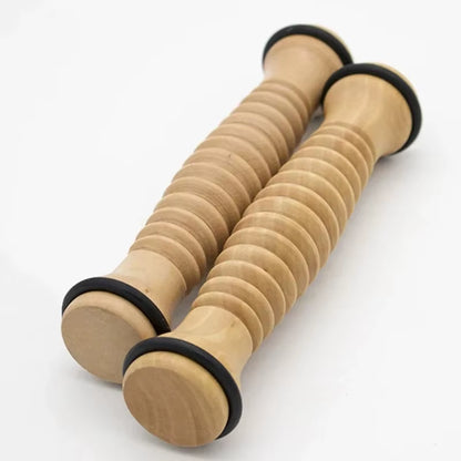 Wood Foot Massage Roller for Plantar Fasciitis Relief Deep Tissue Massage Tool Stress Relief Foot Massage Rpller Relieve Stress