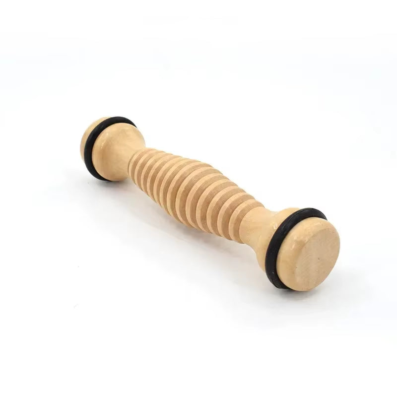 Wood Foot Massage Roller for Plantar Fasciitis Relief Deep Tissue Massage Tool Stress Relief Foot Massage Rpller Relieve Stress