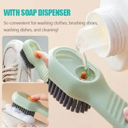 Shoe Brush Cleaner Brush for Cleaning Shoes for Slippers Sneakers Rubber Soft-Bristled Liquid Shoe Cleaning Brush Clothing Brush