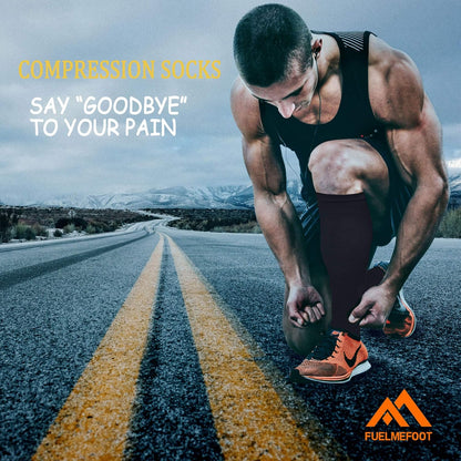 Elevate Your Performance with Our 3 Pack Copper Compression Socks - Ideal for Running, Medical Use, and Everyday Comfort!