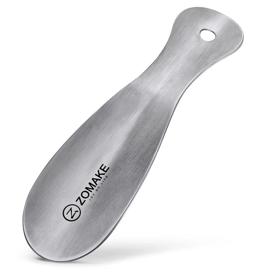 Shoe Horns Stainless Steel Lifter Shoe Horn Professional Durable Metal Material Portable Spoon Shape Shoe Spatula Shoe Wear