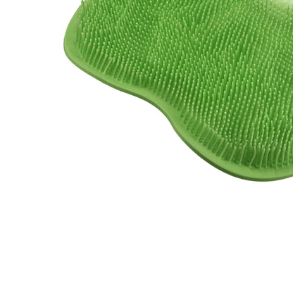 Revitalize Your Feet with the Green Foot Massager Scrubber - 11.81" x 8.85" with Suction Cups for Easy Use